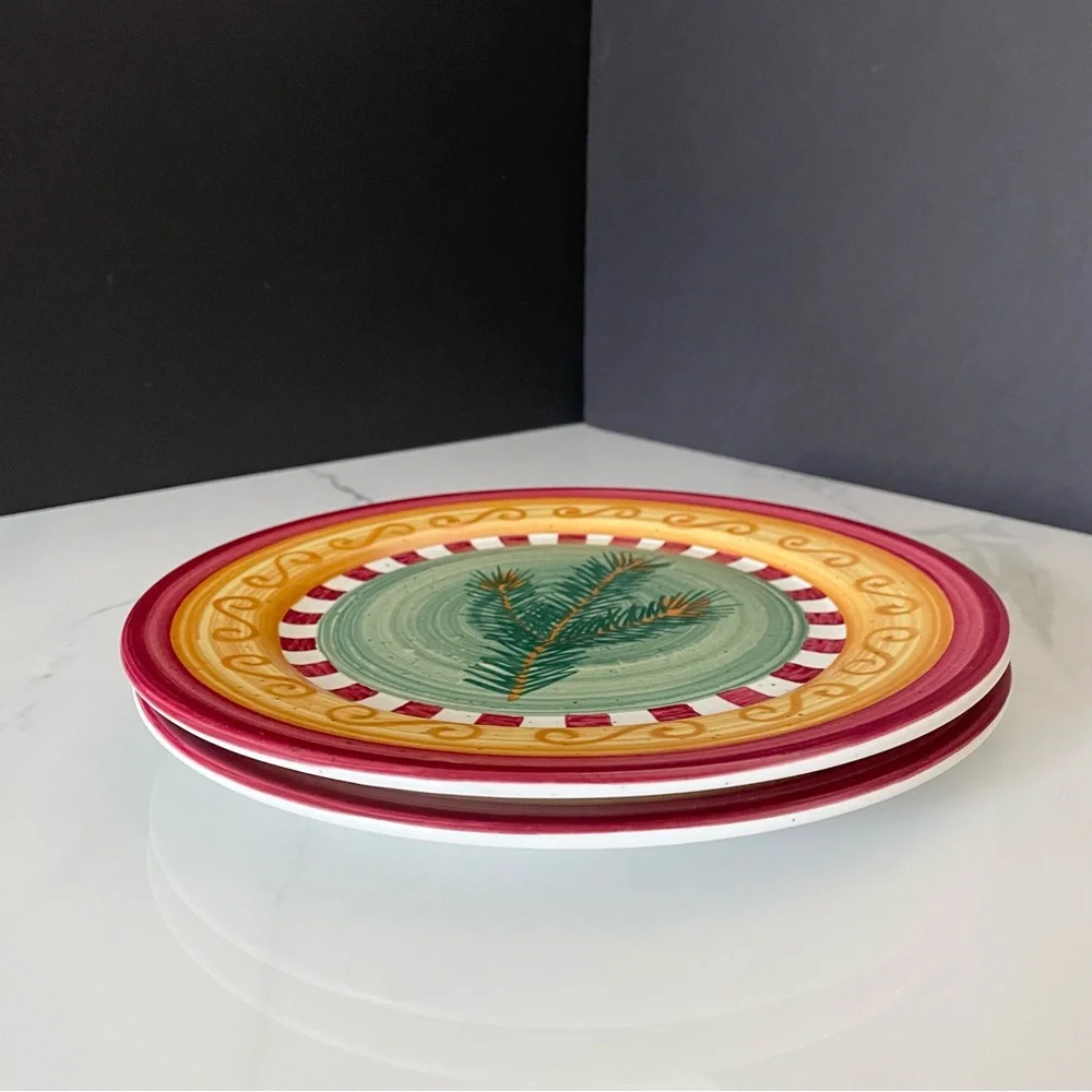 SET of 2 Winterfest Dinner Plates by Villeroy & Boch